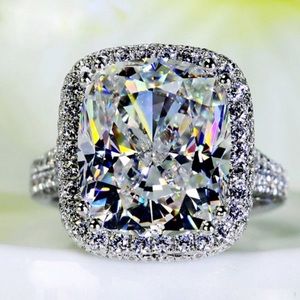 NEW 925 STERLING SILVER HALO DOME ENGAGEMENT RING